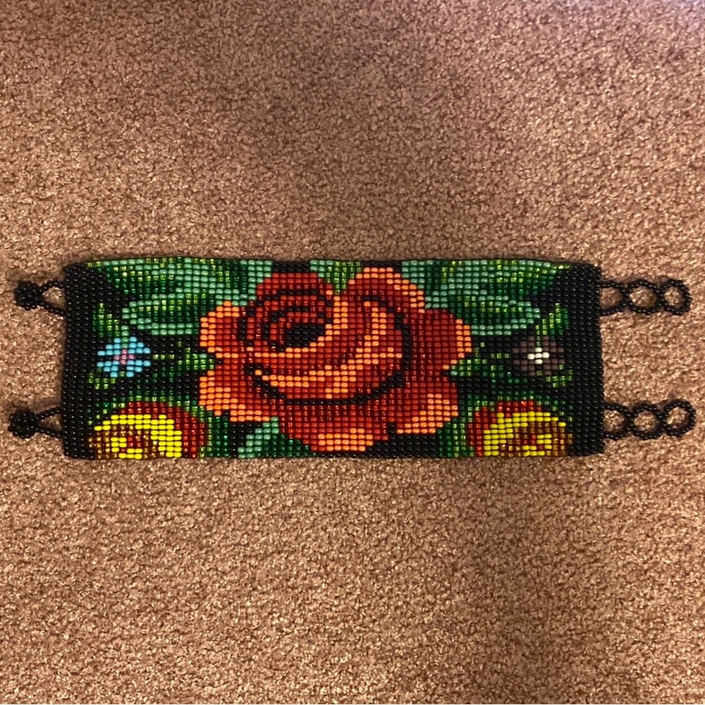 Flower rose bracelet